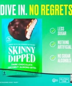 DARK CHOCOLATE COCONUT ALMOND BITES